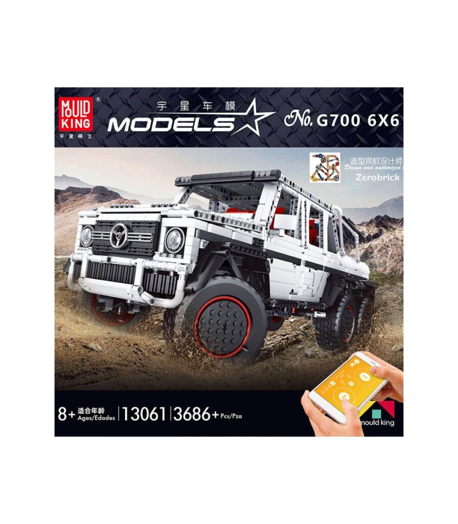 Mould King 13061 RC G700 6×6 SUV Off-Road Truck – Mould King UK Online Shop