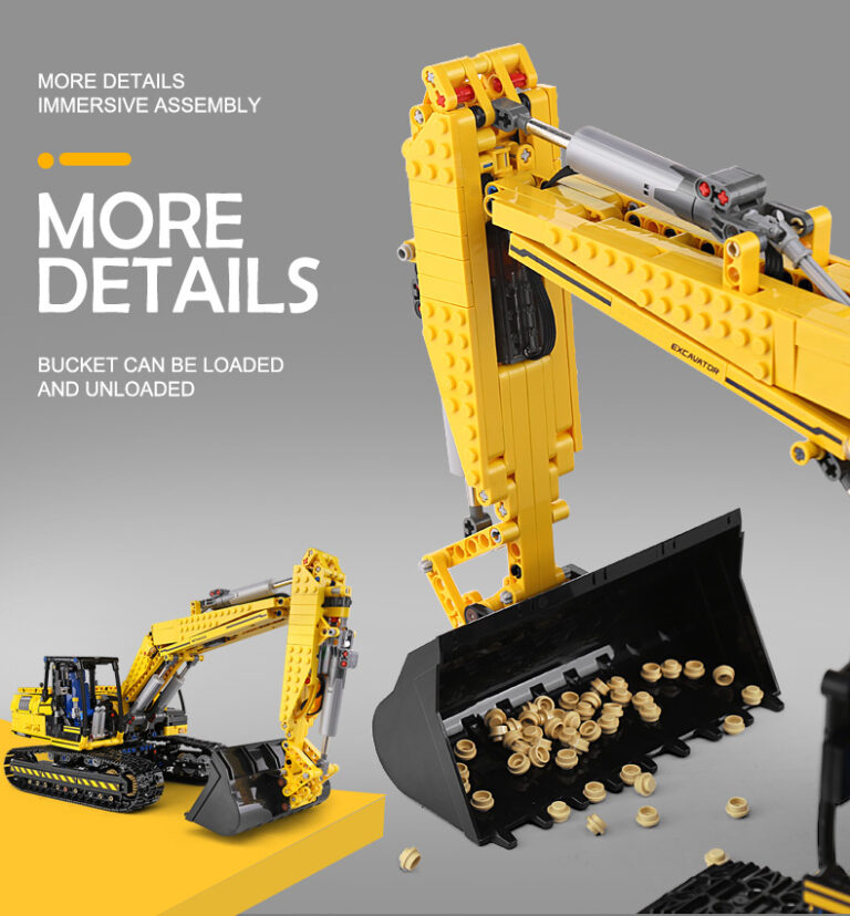 Mould King 13112 RC Excavator – Mould King UK Online Shop