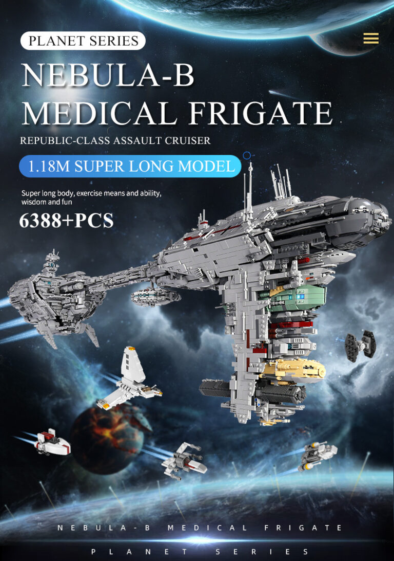 MOULD KING 21001 UCS Nebulon Model B Medical Frigate Star Wars – Mould ...