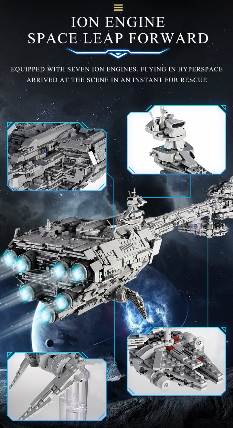 MOULD KING 21001 UCS Nebulon Model B Medical Frigate Star Wars – Mould ...