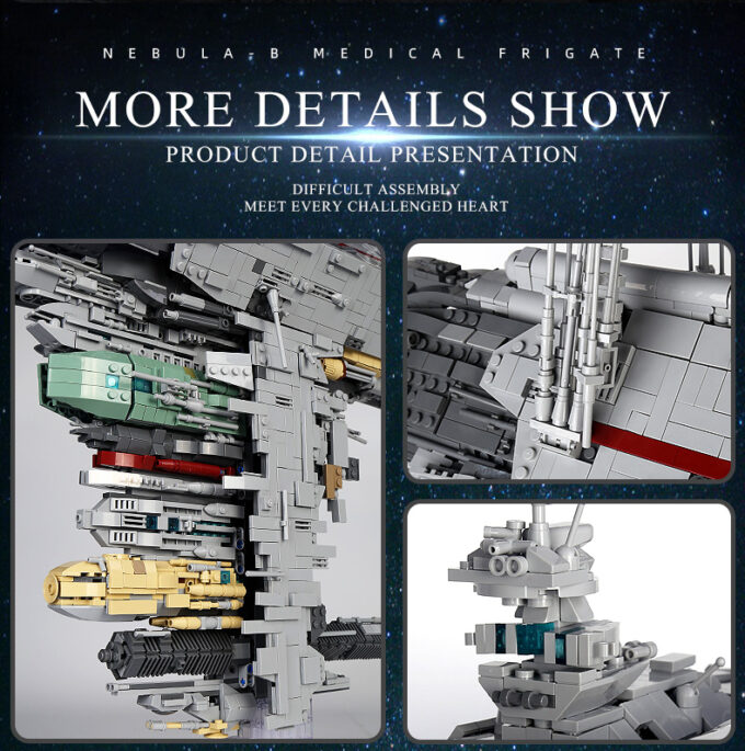 MOULD KING 21001 UCS Nebulon Model B Medical Frigate Star Wars – Mould ...