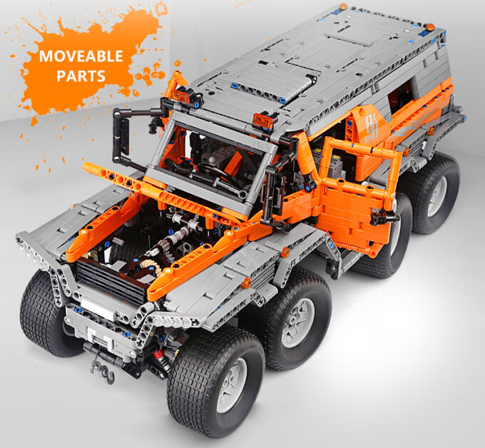 Mould King 13088 Avtoros Shaman 8×8 Siberia Off-Road Vehicle – Mould ...