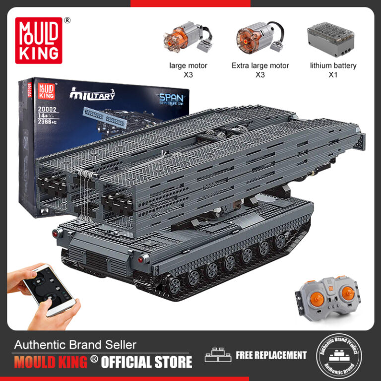 Mould King 20002 Technic Remote Control Military Tank – Mould King UK ...